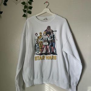 Star Wars Sweatshirt - Graphic on Front and Back